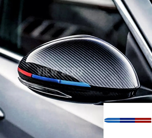 For BMW x2 M Sport Stripes Sticker Mirror Decals 1 2 3 4 5 Series 140i M2 M3 M4