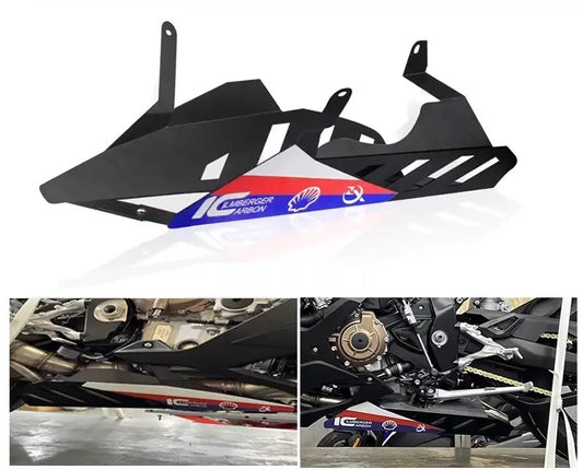 For BMW S1000RR S1000R 2019-24 Motorcycle Exhaust Cover Belly Pan Fairing Extension Sport