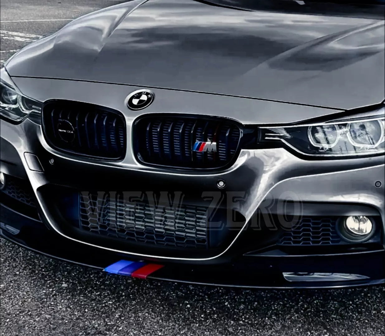 For BMW M Sport Sticker Bumper Vinyl Decal 1 2 3 4 5 6 Series 140i M2 M3 M4