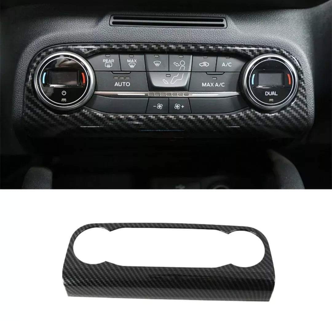 For FORD FOCUS MK4 2019-2021 interior Buttons Frame Cover Carbon Effect Sport